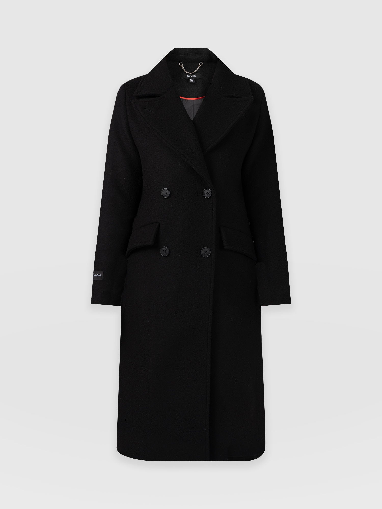 Hampton Coat Black - Women's Coats | Saint + Sofia® USA
